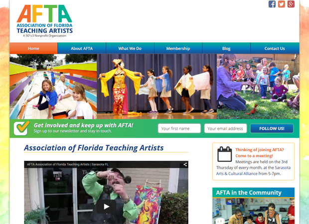 New, mobile-friendly website and graphics, including content strategy and copy editing, with ongoing maintenance.