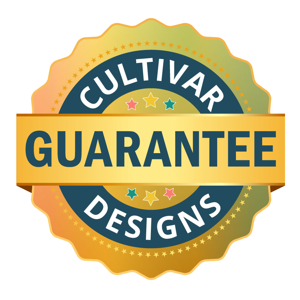 Cultivar Designs Guarantee Seal